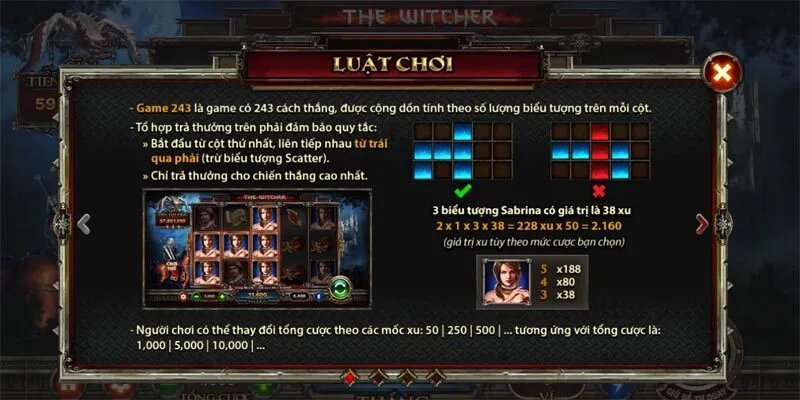 The Witcher Wild Hunt Sản Phẩm Game Nổ Hũ HIT CLUB Luật chơi The Witcher Wild Hunt